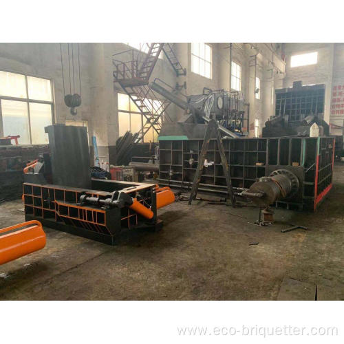 Waste Iron Aluminum Copper Metal Baling Press Baler